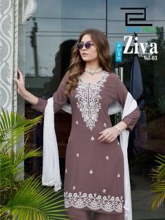 Blue hills ziva vol 3 long kurtis wholesale